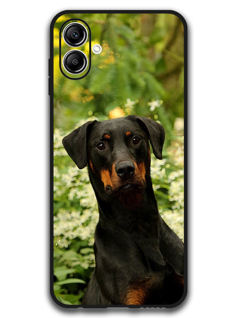 Theodor Case Compatible with Samsung Galaxy A07 6.7 Inch Protection Shockproof Bumper Cover dog_pet_leaves - Image 1